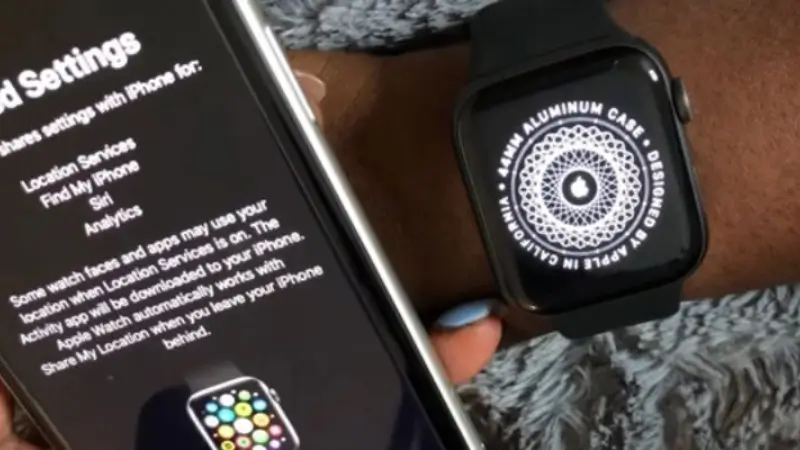 Lưu ý thực hiện cách cài đặt lại Apple Watch và ghép đôi lại phía trên