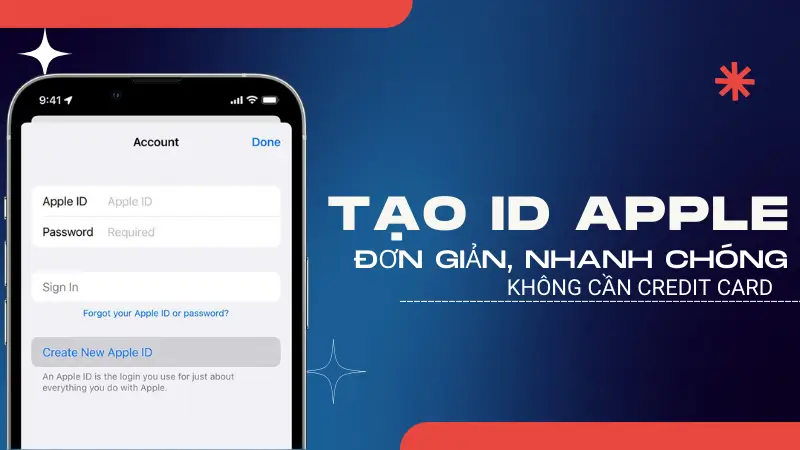 Tạo ID Aplle mang lại sự tiện lợi và đảm bảo an toàn